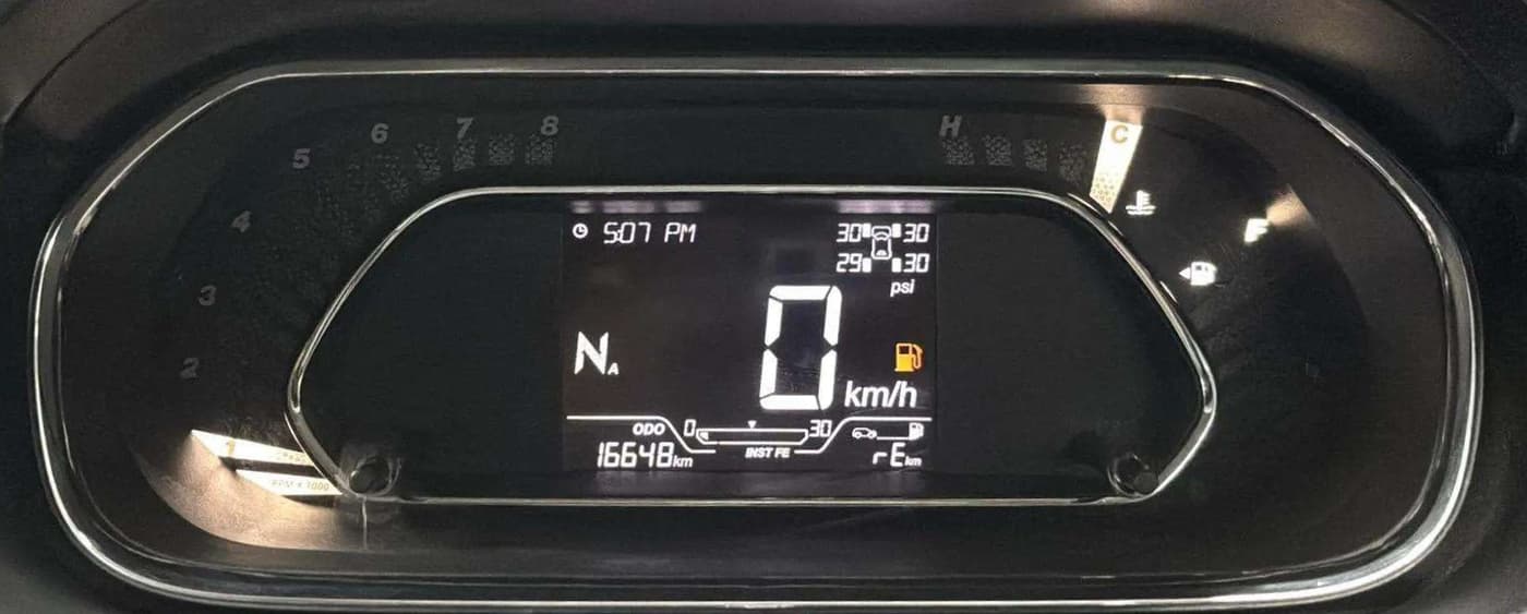 2023 Tata Tiago XZA PLUS PETROL, Petrol, Automatic, 16,618 km, Odometer Image