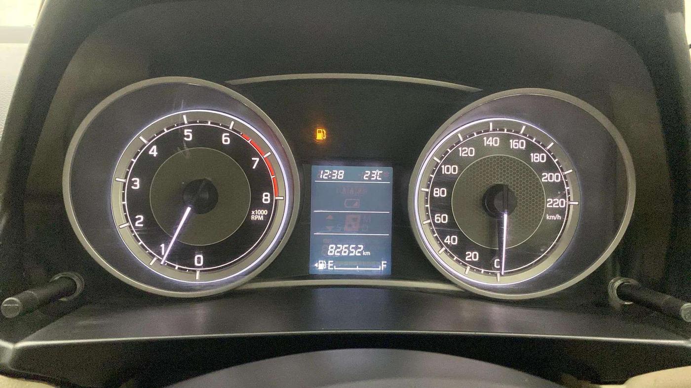 2018 Maruti Dzire ZXI PLUS, Petrol, Manual, 82,752 km, Odometer Image