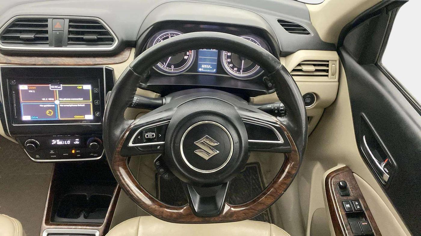 2018 Maruti Dzire ZXI PLUS, Petrol, Manual, 82,752 km, Steering Wheel Close Up