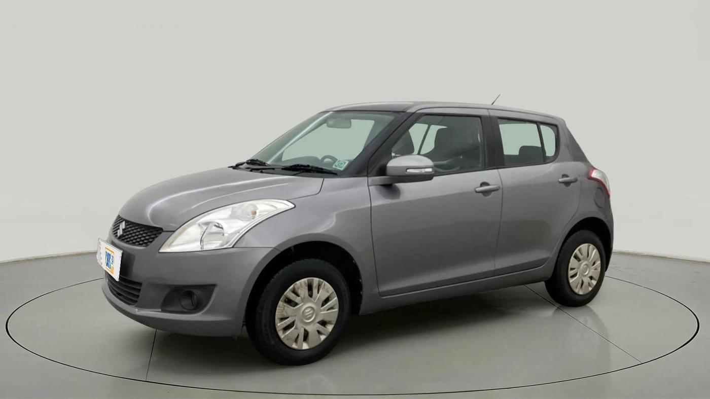 2013 Maruti Swift VXI, Petrol, Manual, 67,970 km, Left Front Diagonal