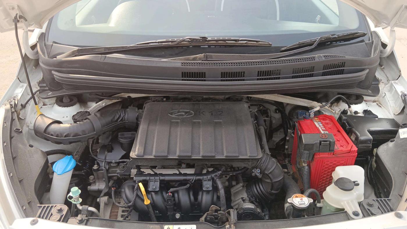 2018 Hyundai Grand i10 ASTA 1.2 KAPPA VTVT, Petrol, Manual, 47,294 km, Engine View