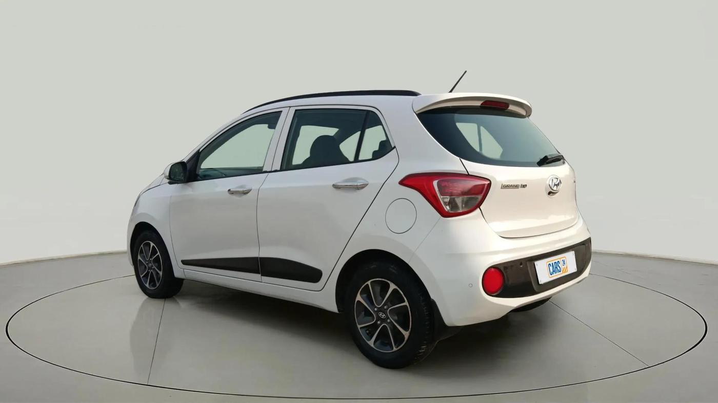 2018 Hyundai Grand i10 ASTA 1.2 KAPPA VTVT, Petrol, Manual, 47,294 km, Left Back Diagonal