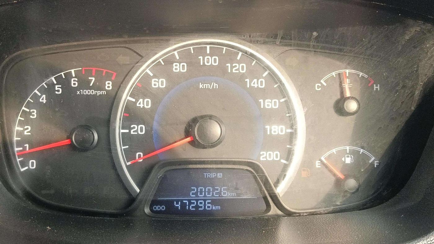 2018 Hyundai Grand i10 ASTA 1.2 KAPPA VTVT, Petrol, Manual, 47,294 km, Odometer Image