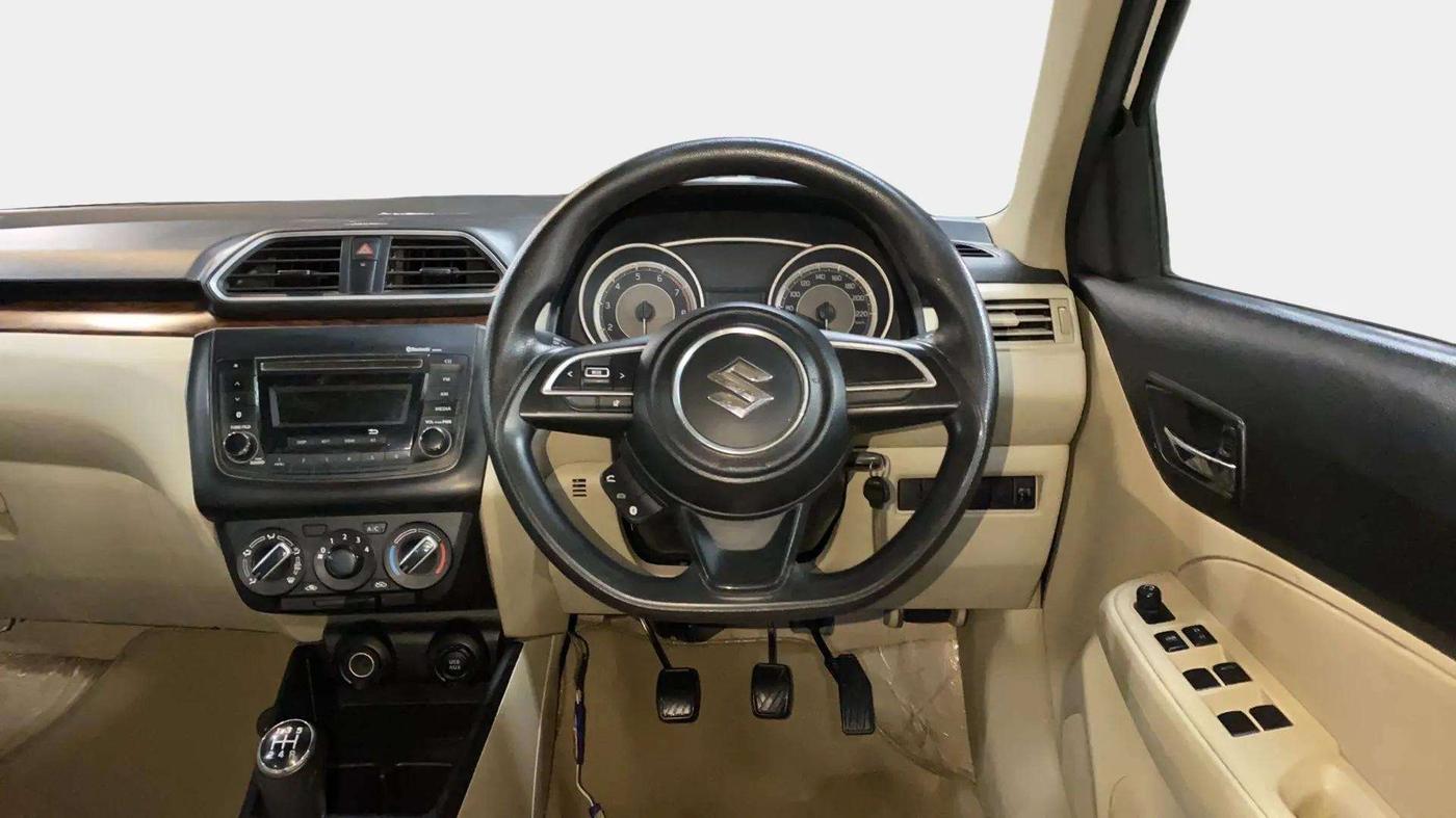 2017 Maruti Dzire VXI, Petrol, Manual, 23,357 km, Steering Wheel Close Up