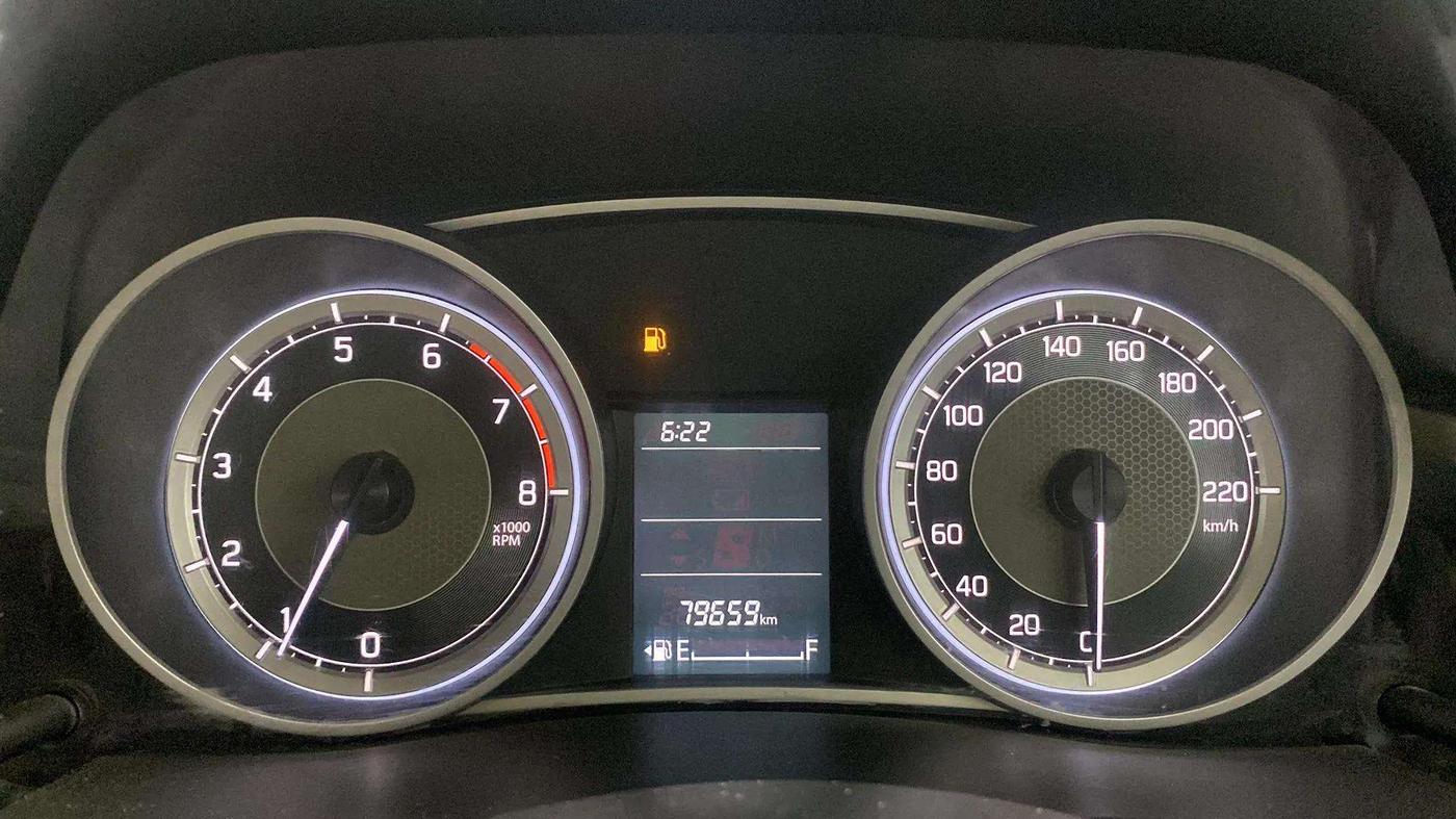 2019 Maruti Dzire VXI, Petrol, Manual, 79,719 km, Odometer Image