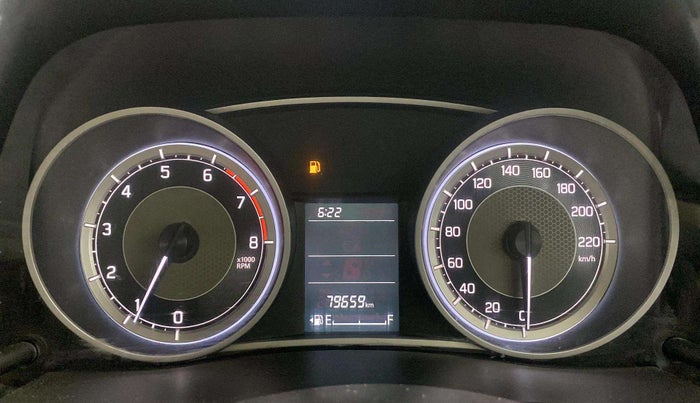 2019 Maruti Dzire VXI, Petrol, Manual, 79,633 km, Odometer Image