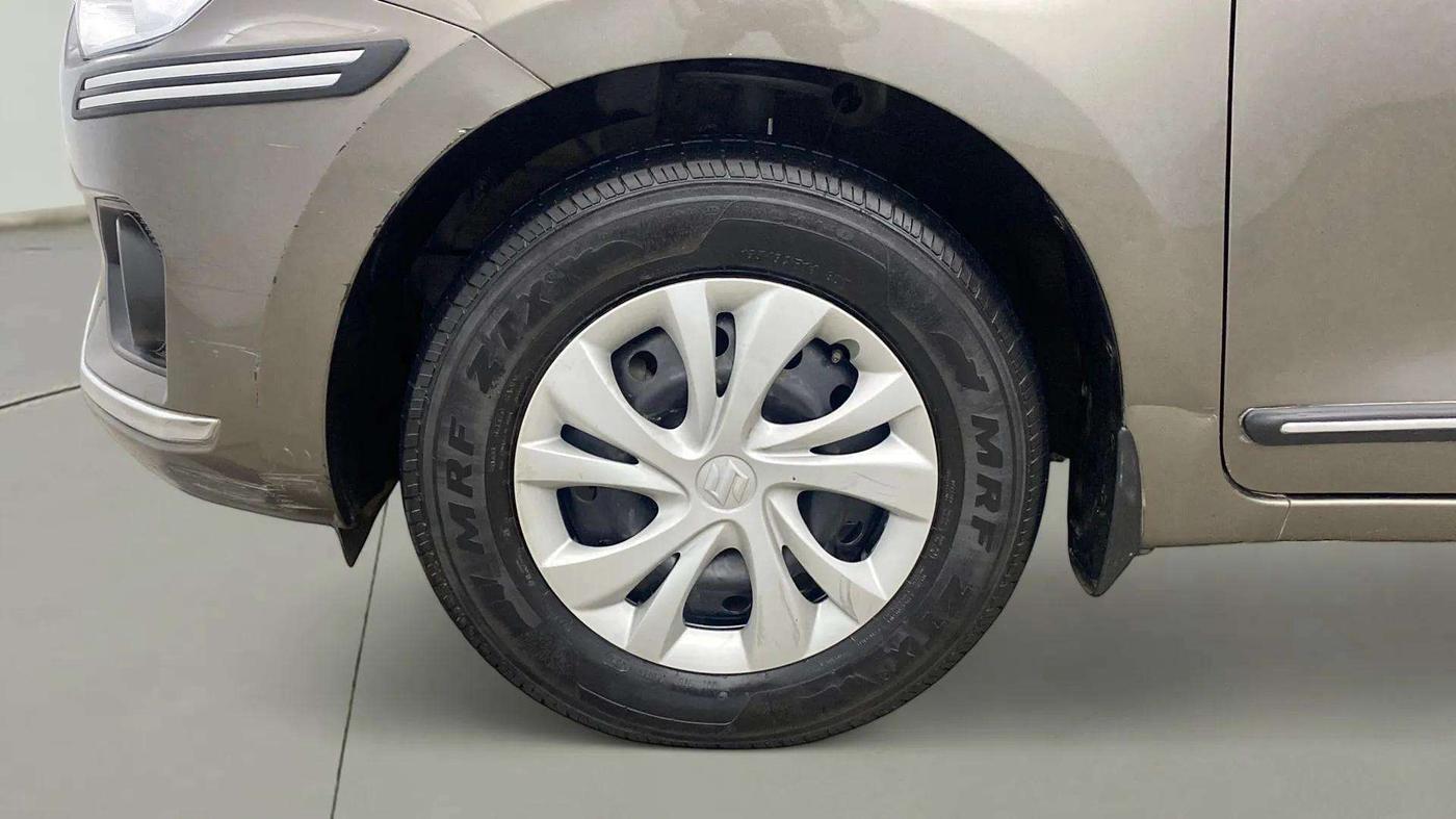 2019 Maruti Dzire VXI, Petrol, Manual, 79,719 km, Left Front Wheel