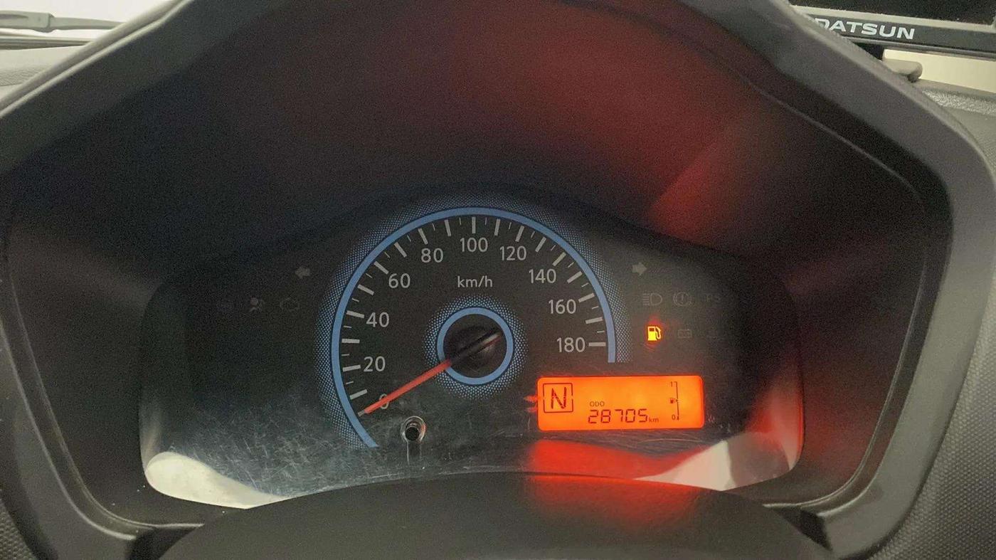 2018 Datsun Redi Go S 1.0 AMT, Petrol, Automatic, 28,710 km, Odometer Image