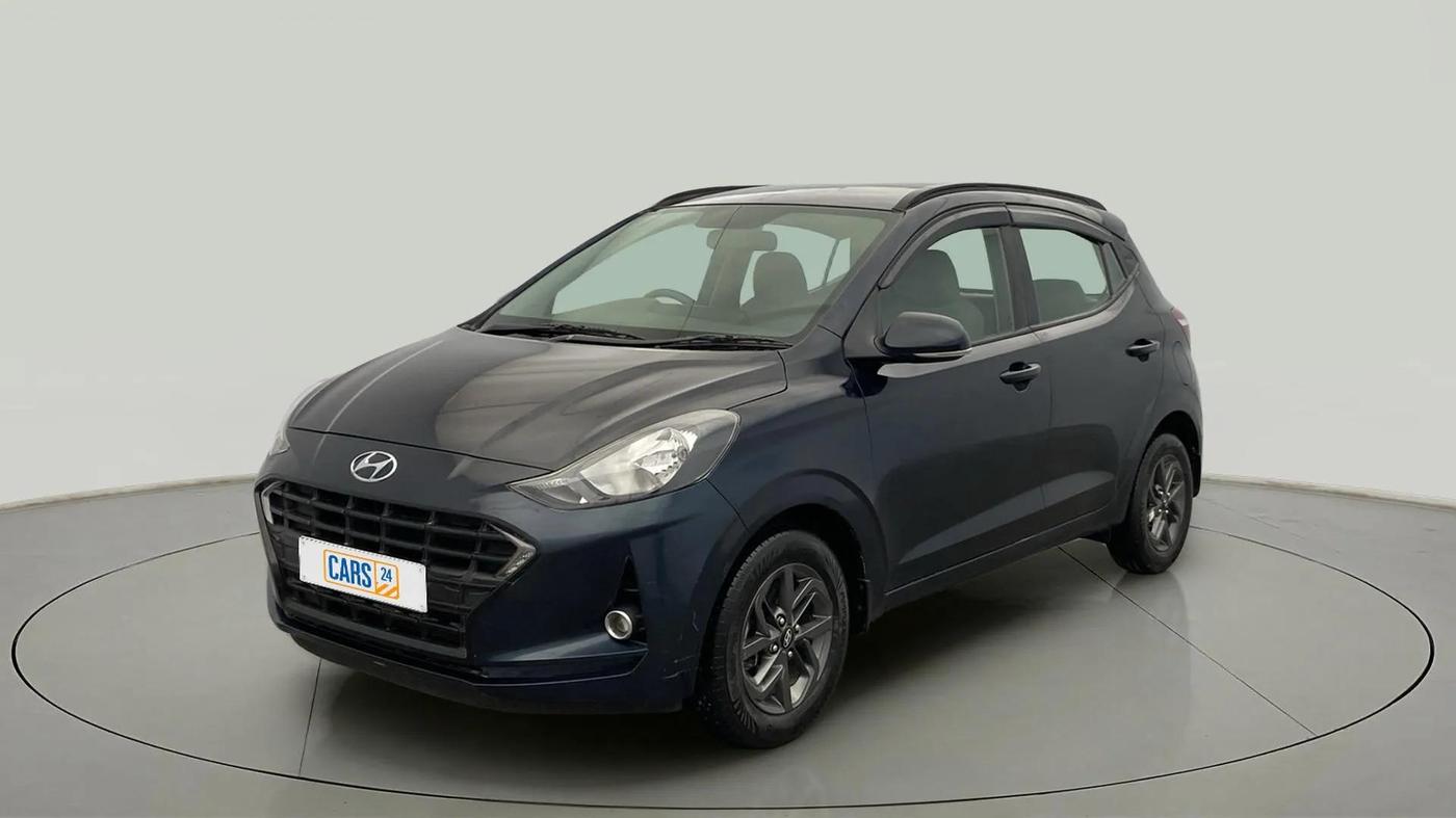 2021 Hyundai GRAND I10 NIOS SPORTZ 1.2 KAPPA VTVT, Petrol, Manual, 32,756 km, Left Front Diagonal