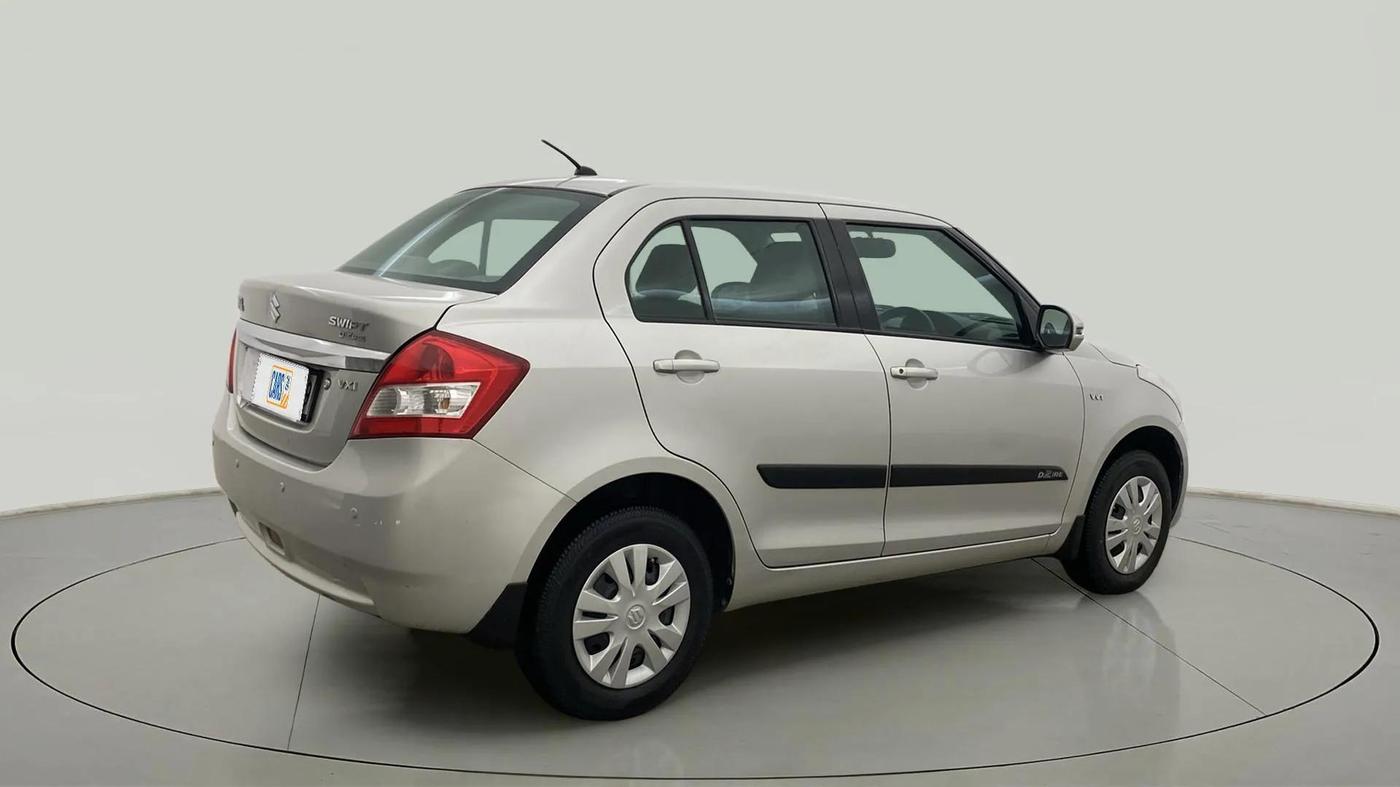 2014 Maruti Swift Dzire VXI, Petrol, Manual, 81,747 km, Right Back Diagonal