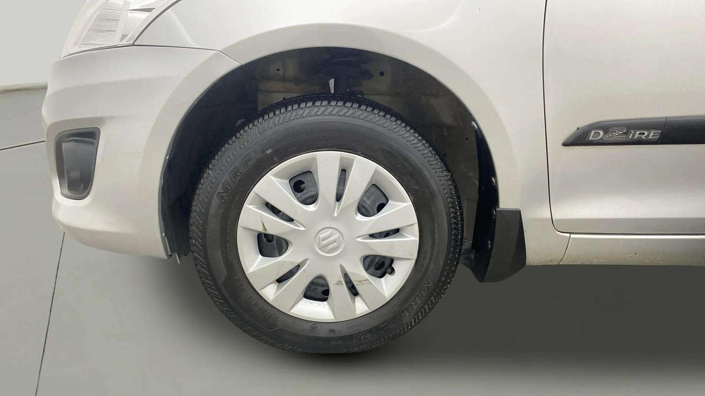 2014 Maruti Swift Dzire VXI, Petrol, Manual, 81,747 km, Left Front Wheel