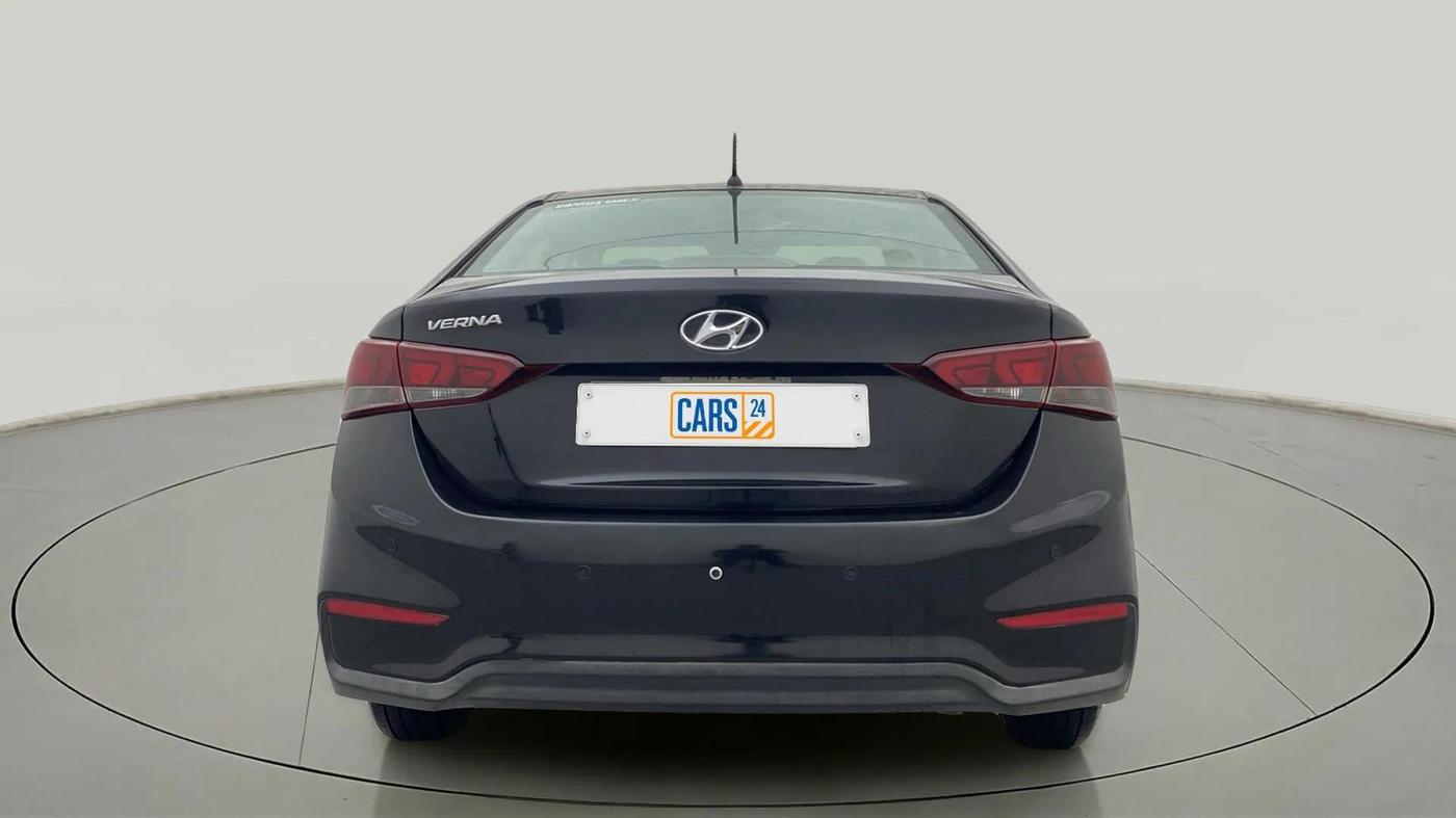 2019 Hyundai Verna 1.4 E PETROL, Petrol, Manual, 48,523 km, Back/Rear