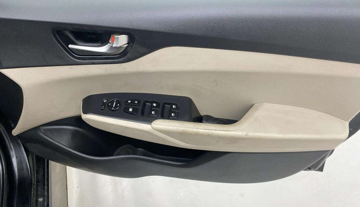 2019 Hyundai Verna 1.4 E PETROL, Petrol, Manual, 48,523 km, Driver Side Door Panels Control