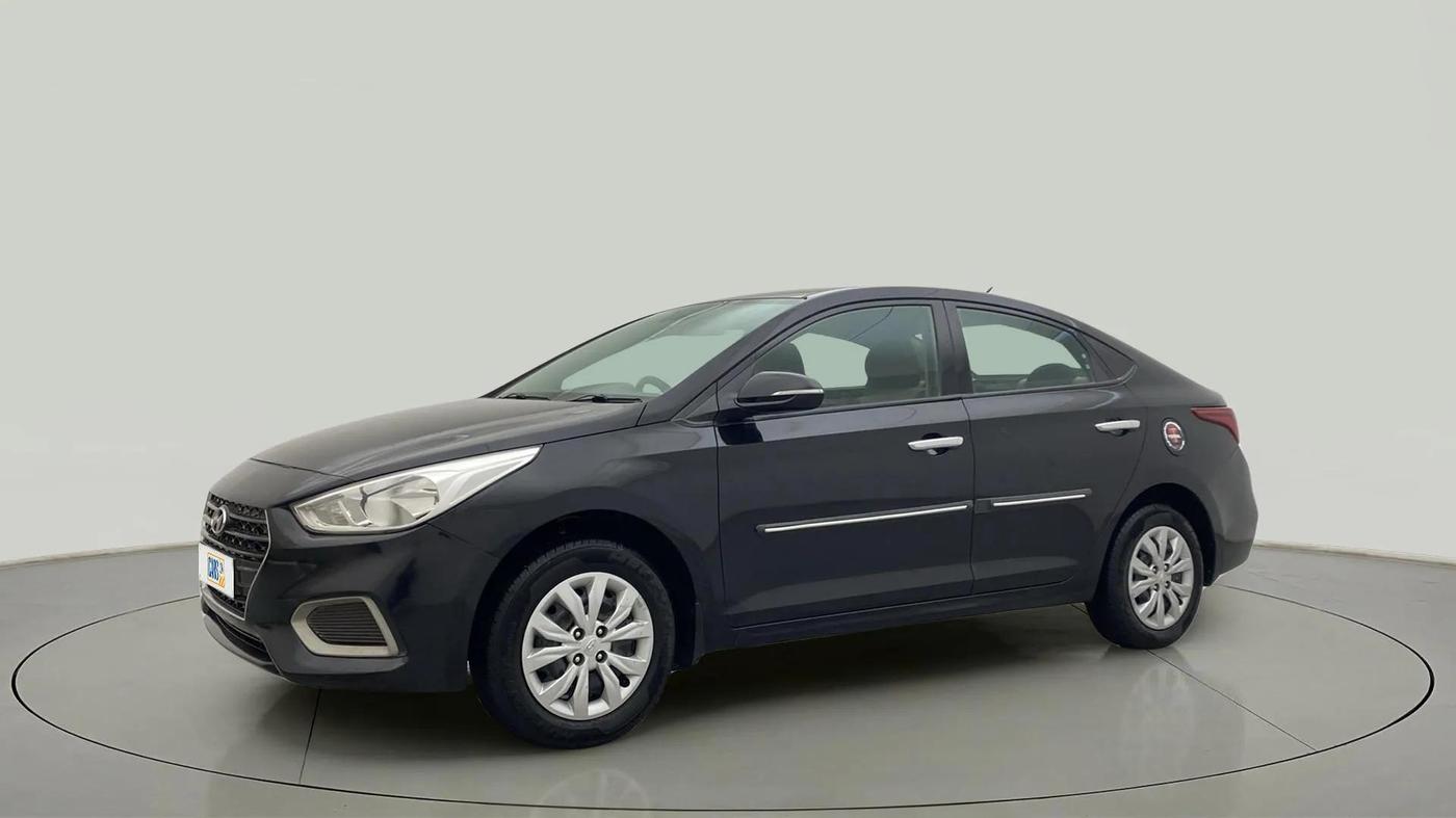 2019 Hyundai Verna 1.4 E PETROL, Petrol, Manual, 48,523 km, Left Front Diagonal