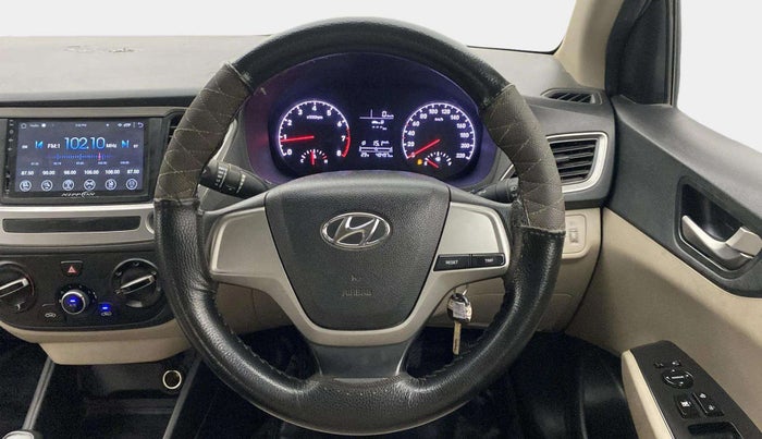 2019 Hyundai Verna 1.4 E PETROL, Petrol, Manual, 48,523 km, Steering Wheel Close Up