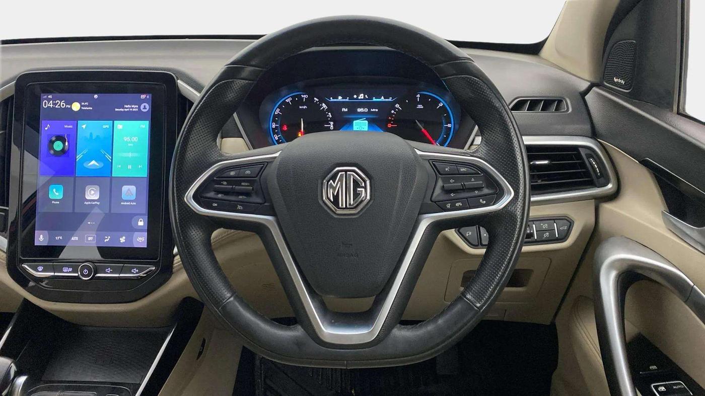 2021 MG HECTOR SHARP 1.5 DCT PETROL, Petrol, Automatic, 22,657 km, Steering Wheel Close Up