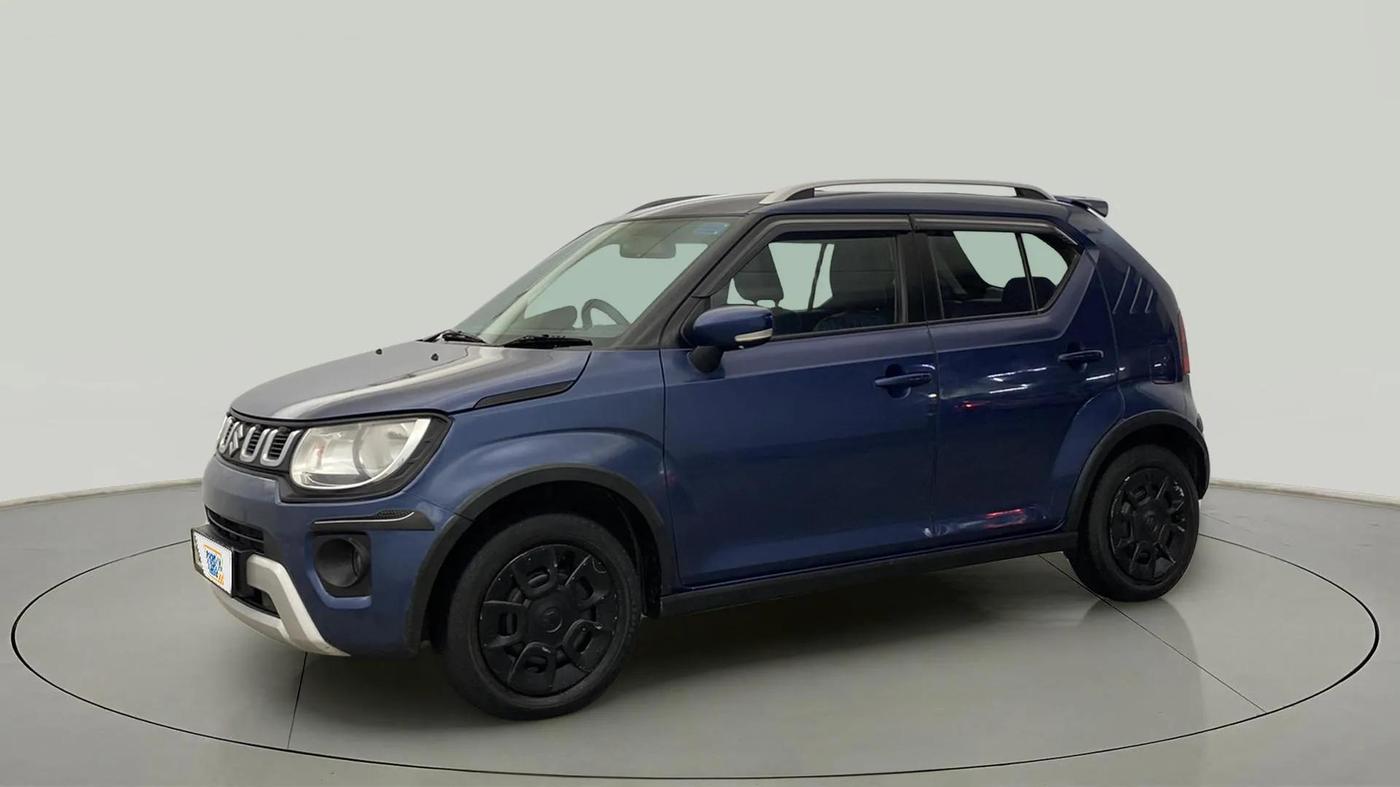 2020 Maruti IGNIS DELTA 1.2, Petrol, Manual, 45,569 km, Left Front Diagonal