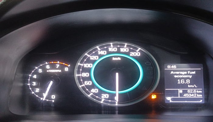 2020 Maruti IGNIS DELTA 1.2, Petrol, Manual, 45,567 km, Odometer Image