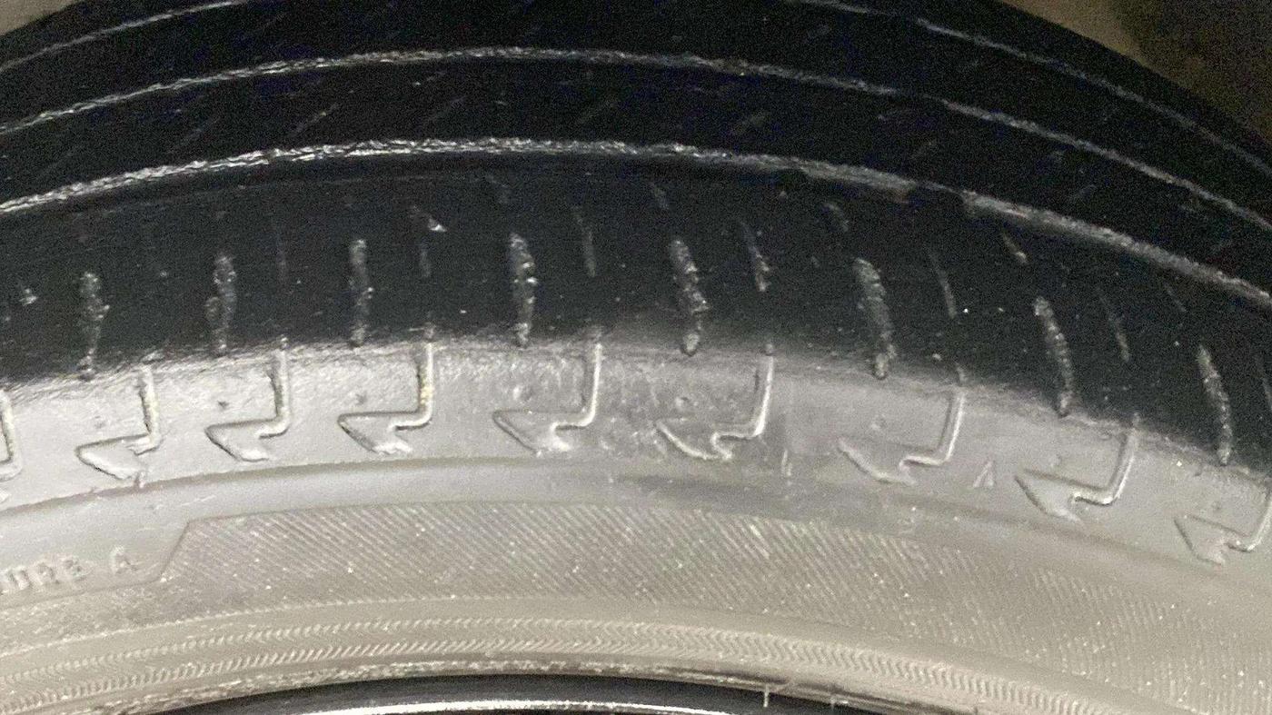 2020 Maruti IGNIS DELTA 1.2, Petrol, Manual, 45,569 km, Left Rear Tyre Tread