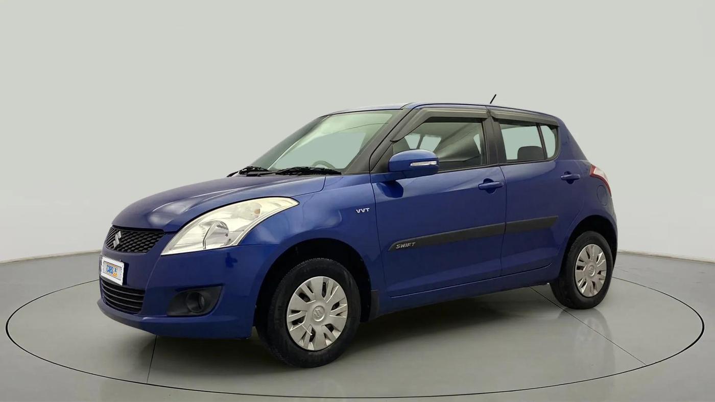 2014 Maruti Swift VXI, Petrol, Manual, 75,030 km, Left Front Diagonal