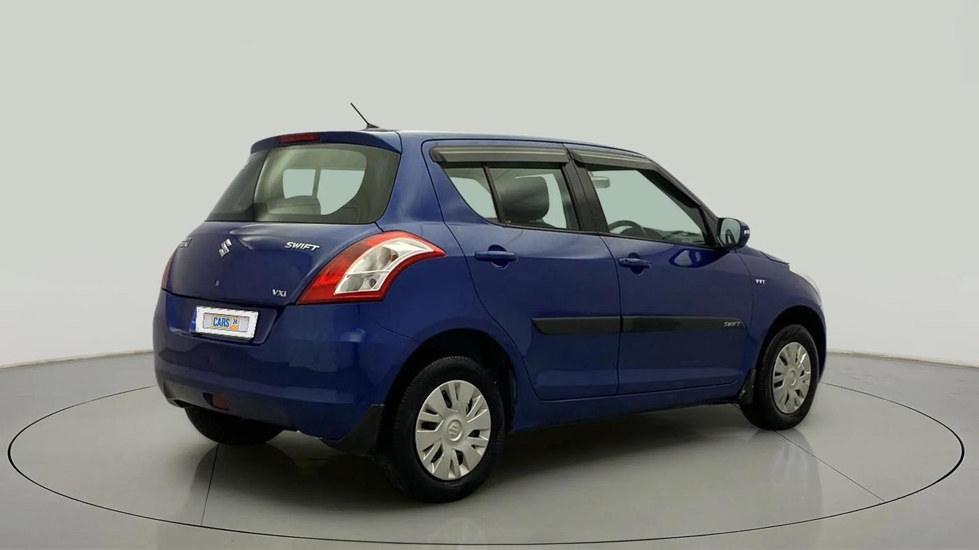 2014 Maruti Swift VXI, Petrol, Manual, 75,030 km, Right Back Diagonal