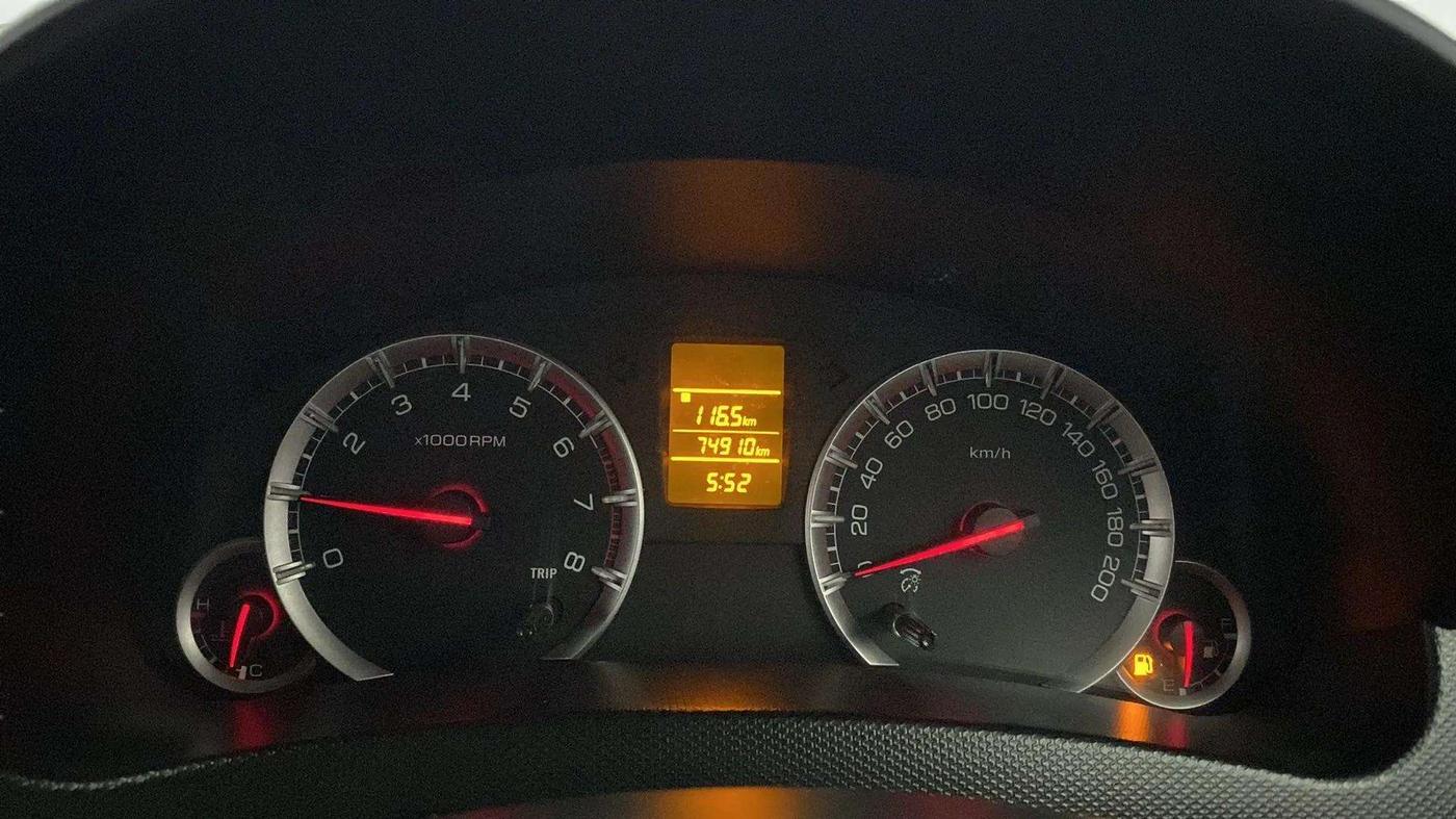 2014 Maruti Swift VXI, Petrol, Manual, 75,030 km, Odometer Image