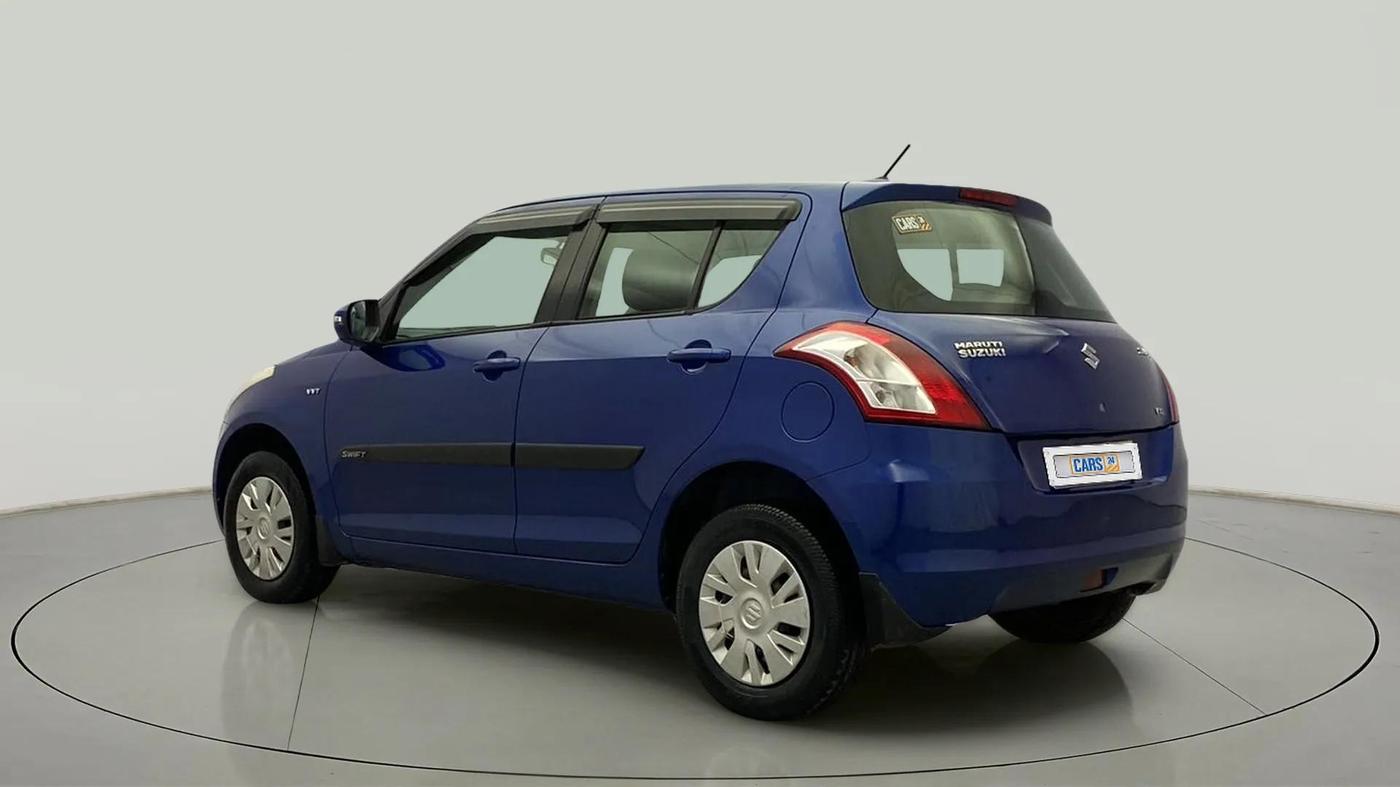 2014 Maruti Swift VXI, Petrol, Manual, 75,030 km, Left Back Diagonal