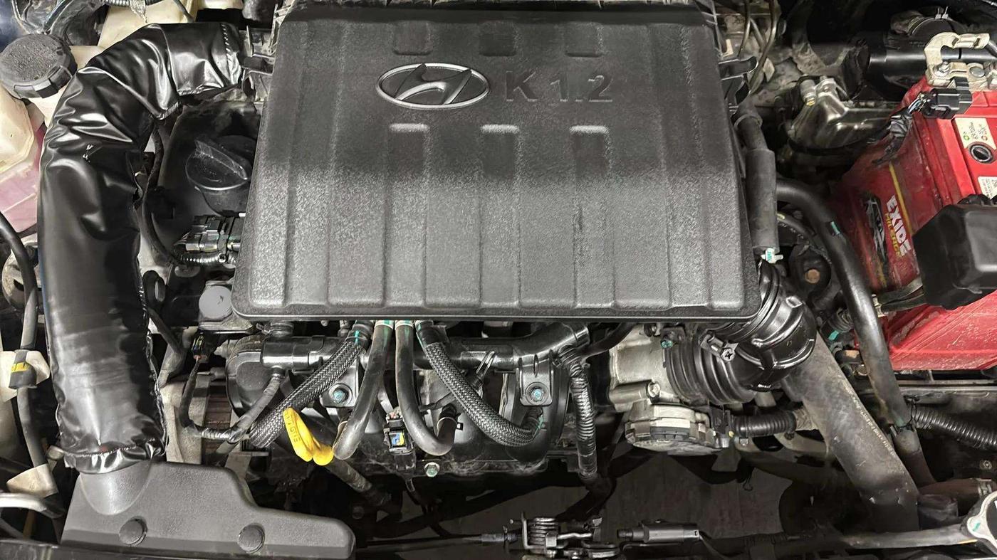 2023 Hyundai AURA SX 1.2 CNG, CNG, Manual, 47,591 km, Engine View