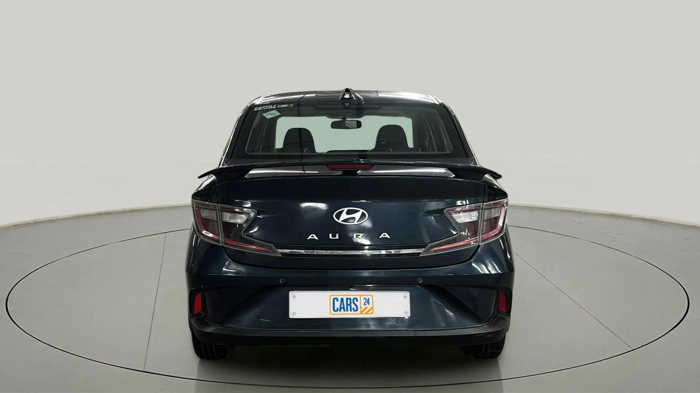 2023 Hyundai AURA SX 1.2 CNG, CNG, Manual, 47,591 km, Back/Rear