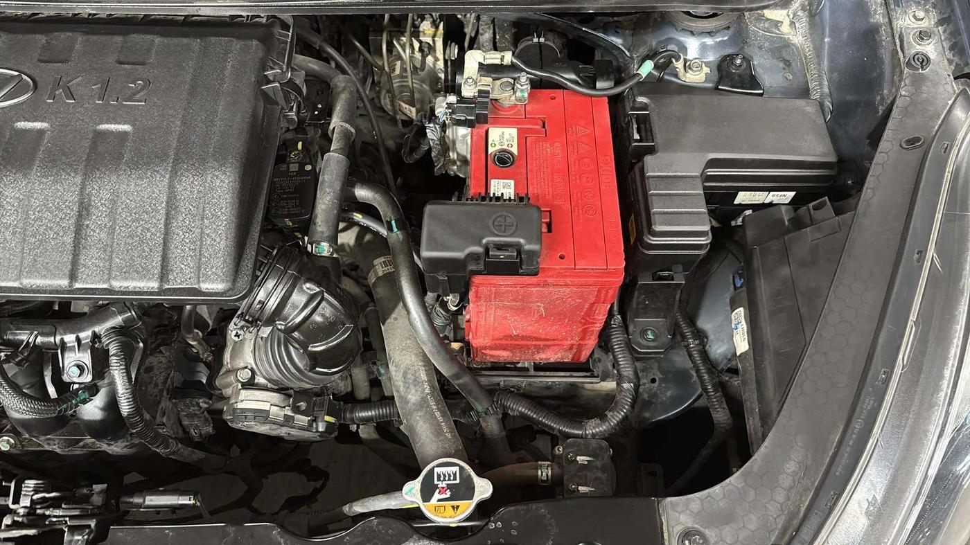 2023 Hyundai AURA SX 1.2 CNG, CNG, Manual, 47,591 km, Engine View - Left