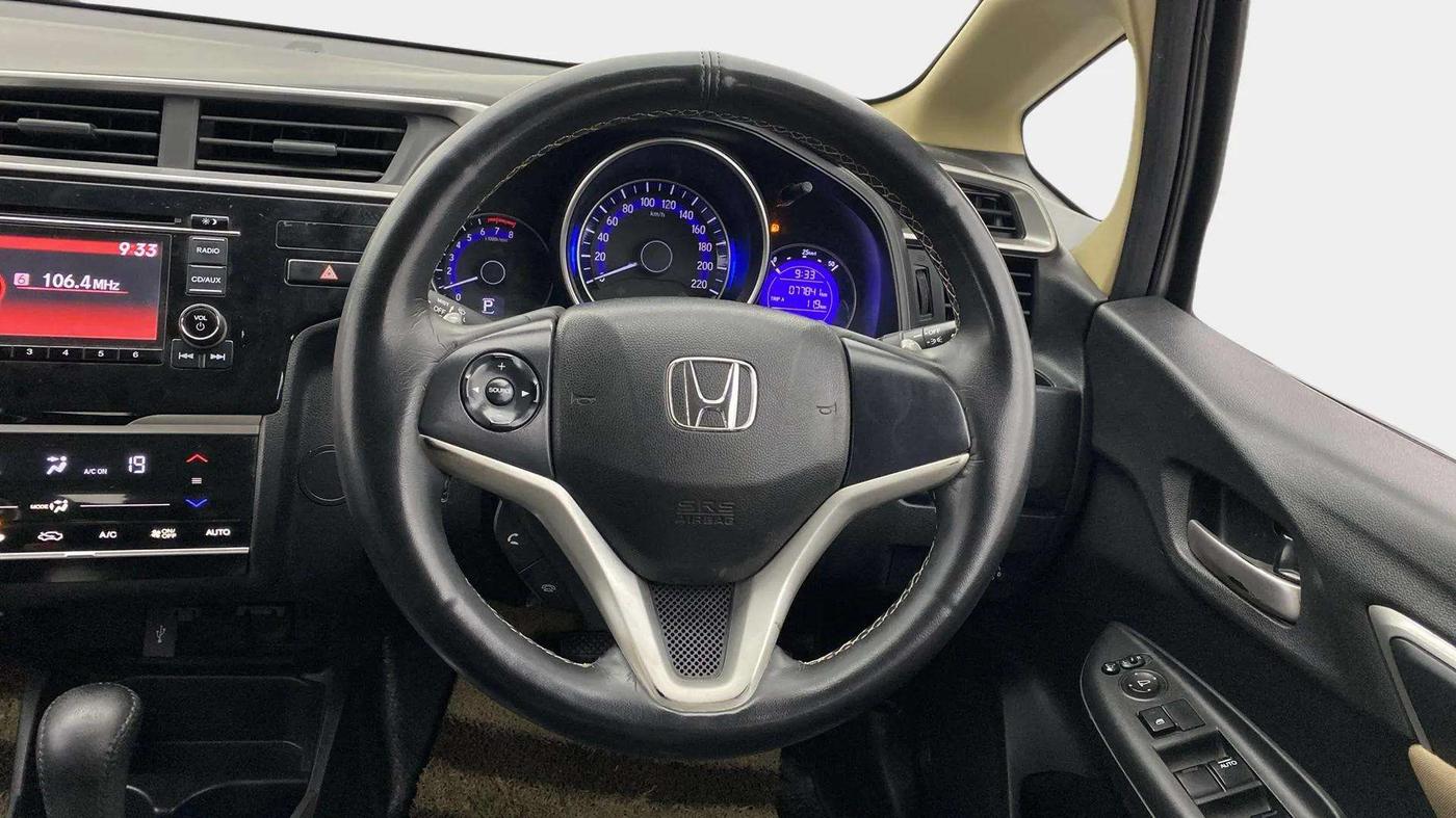 2017 Honda Jazz 1.2L I-VTEC V AT, Petrol, Automatic, 77,890 km, Steering Wheel Close Up