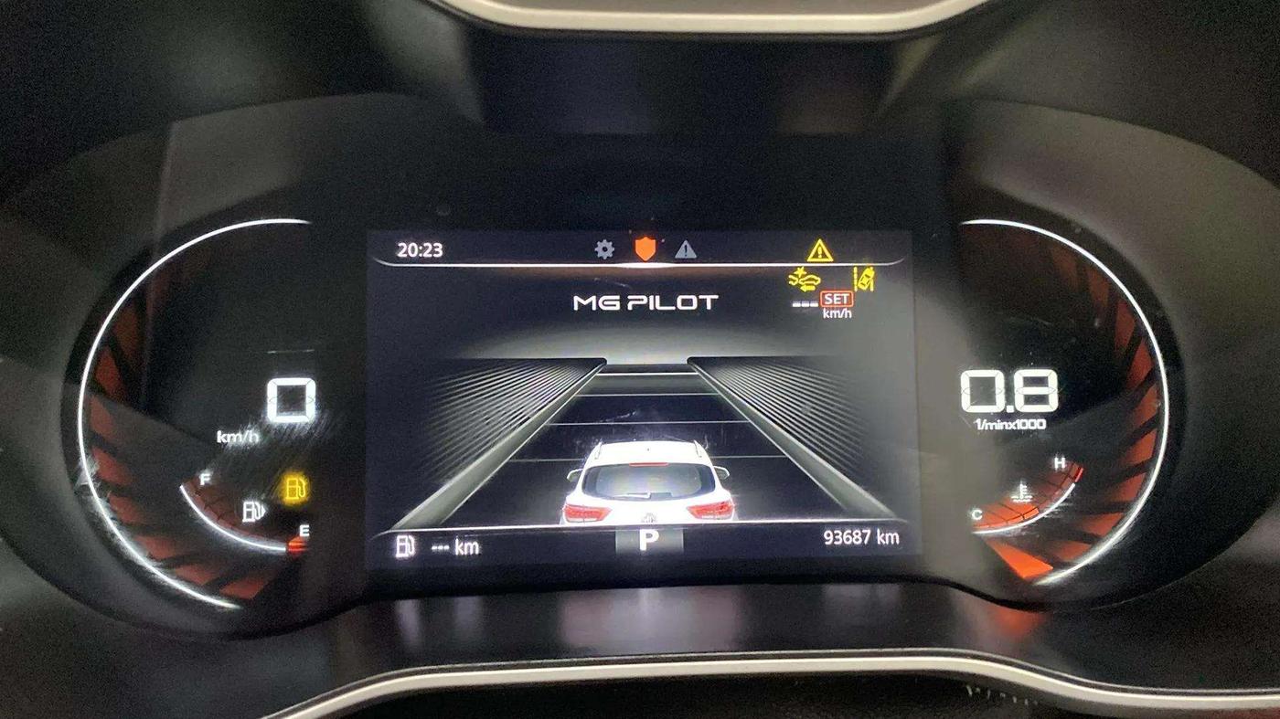 2021 MG ASTOR SAVVY 1.5 CVT S RED, Petrol, Automatic, 93,889 km, Odometer Image