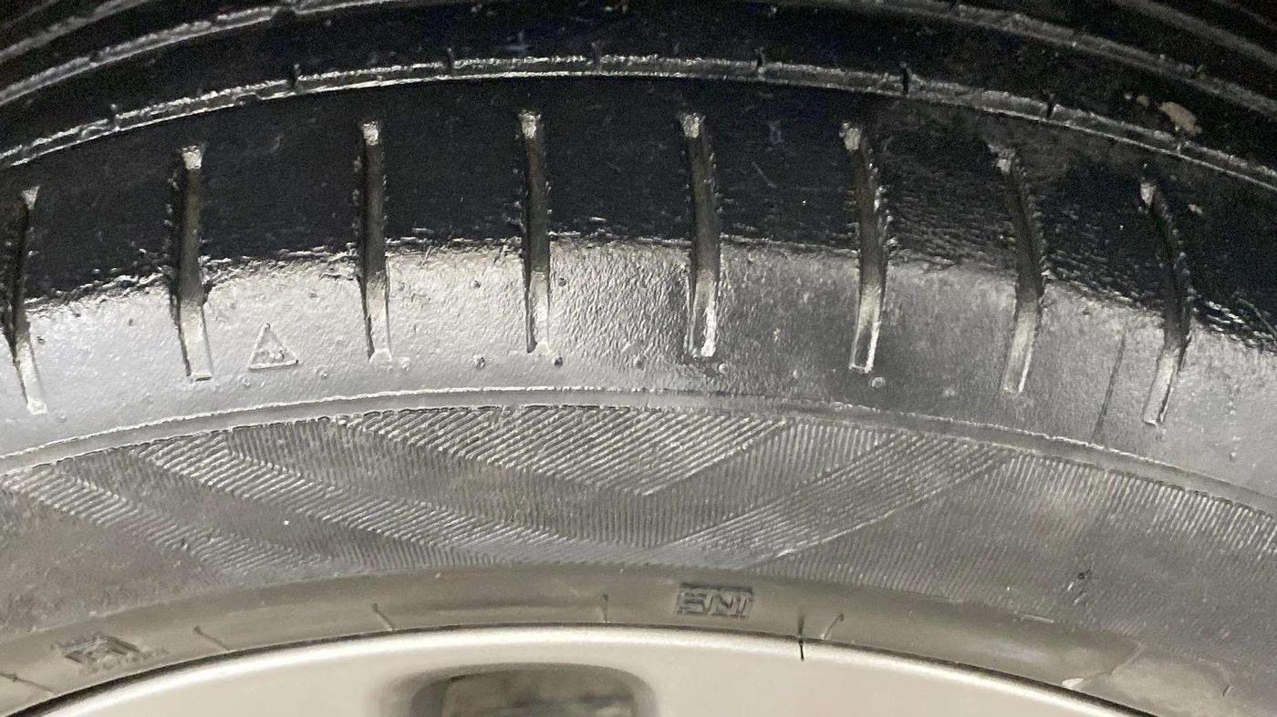 2018 Maruti Baleno ALPHA CVT PETROL 1.2, Petrol, Automatic, 59,916 km, Left Front Tyre Tread