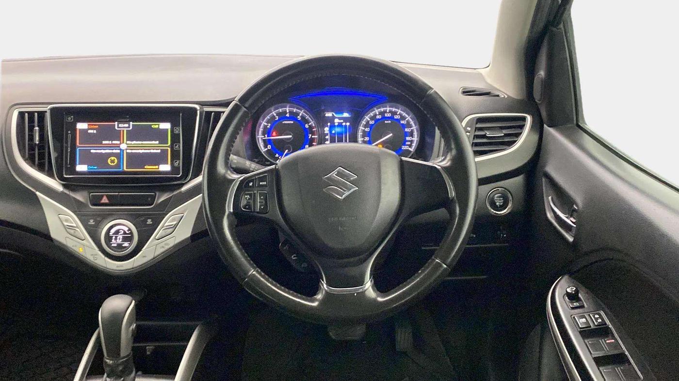 2018 Maruti Baleno ALPHA CVT PETROL 1.2, Petrol, Automatic, 59,916 km, Steering Wheel Close Up