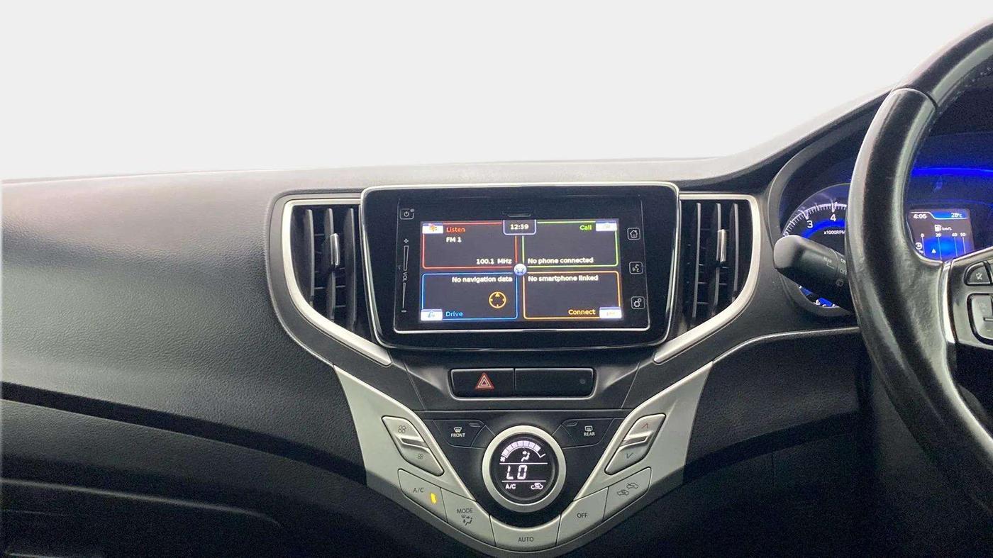 2018 Maruti Baleno ALPHA CVT PETROL 1.2, Petrol, Automatic, 59,916 km, Air Conditioner
