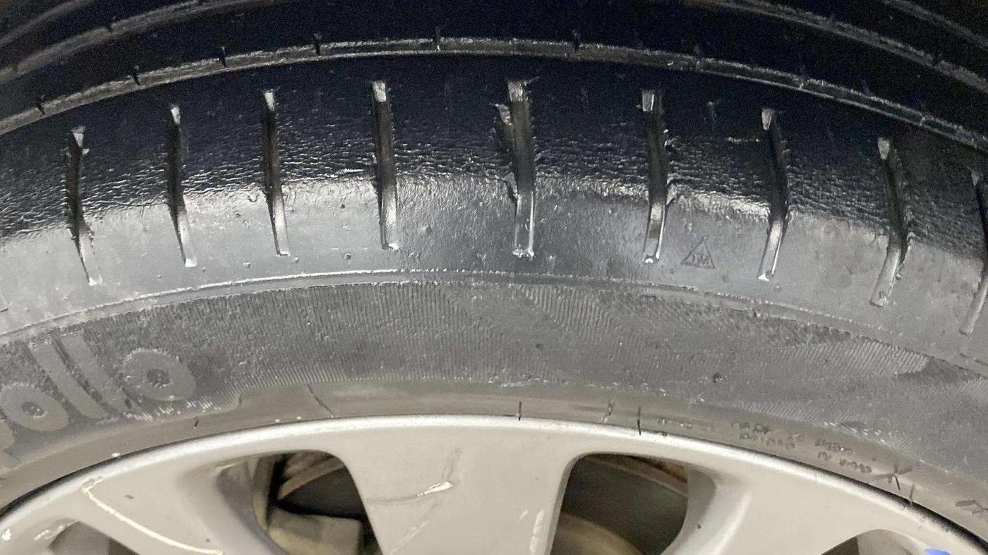 2018 Maruti Baleno ALPHA CVT PETROL 1.2, Petrol, Automatic, 59,916 km, Left Rear Tyre Tread
