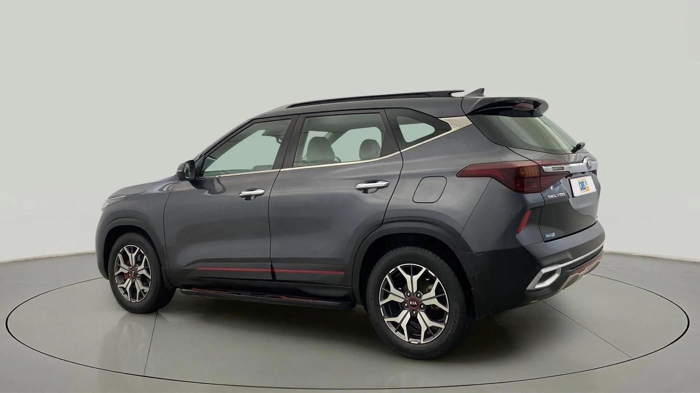 2019 KIA SELTOS GTX PLUS DCT 1.4 PETROL, Petrol, Automatic, 35,644 km, Left Back Diagonal