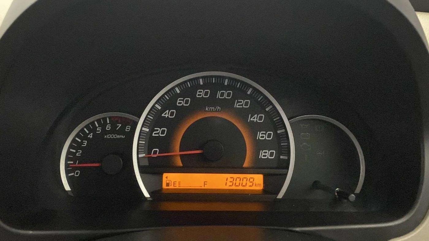 2016 Maruti Wagon R 1.0 VXI, Petrol, Manual, 13,109 km, Odometer Image