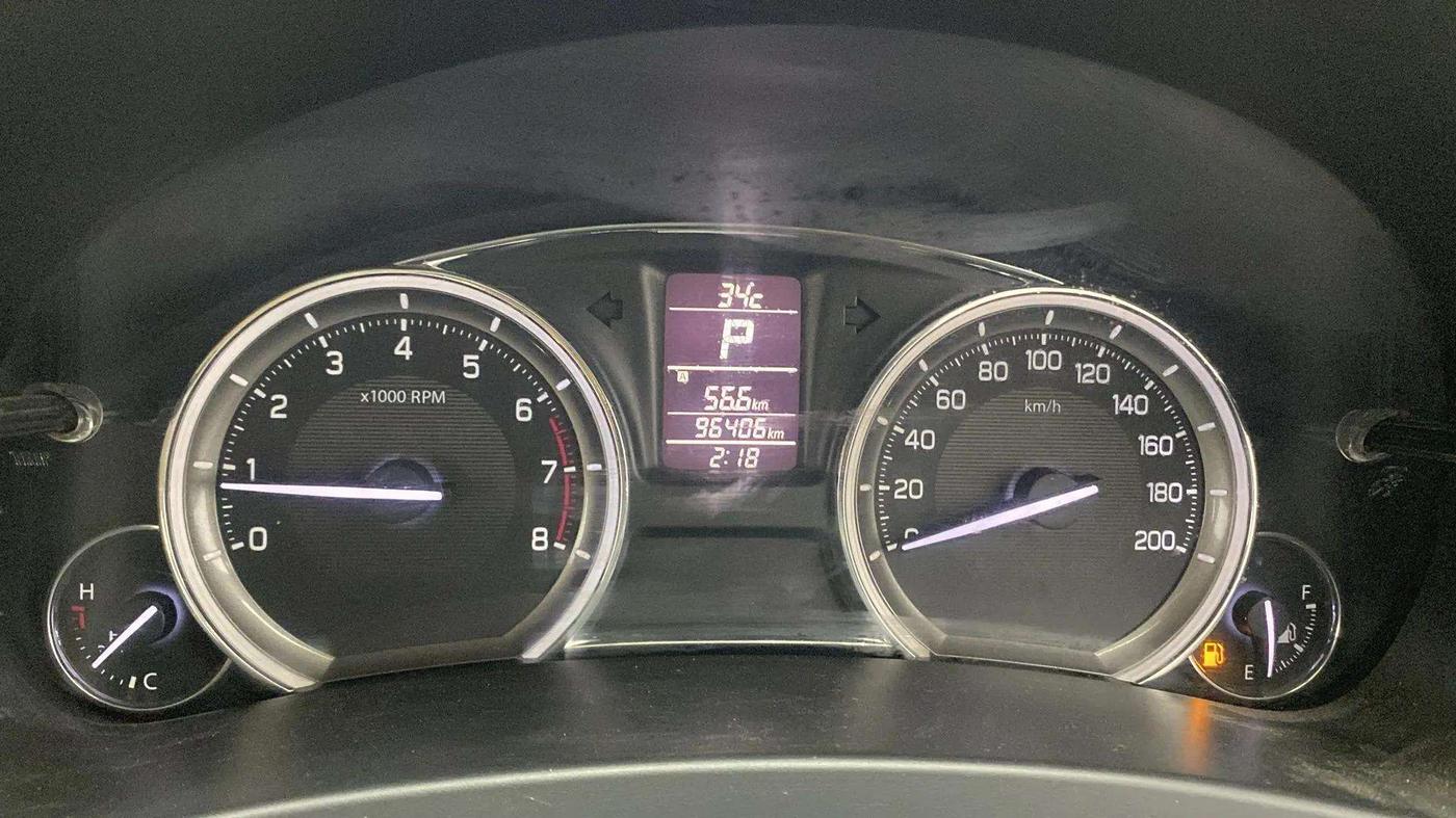 2016 Maruti Ciaz ZXI AT, Petrol, Automatic, 96,365 km, Odometer Image