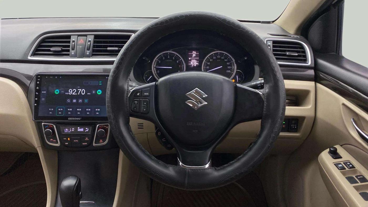2016 Maruti Ciaz ZXI AT, Petrol, Automatic, 96,365 km, Steering Wheel Close Up