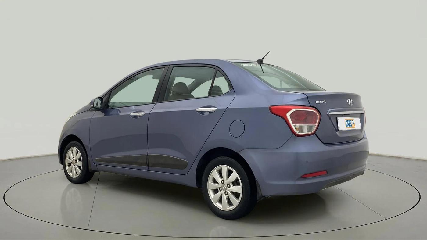 2014 Hyundai Xcent SX 1.2, Petrol, Manual, 37,561 km, Left Back Diagonal