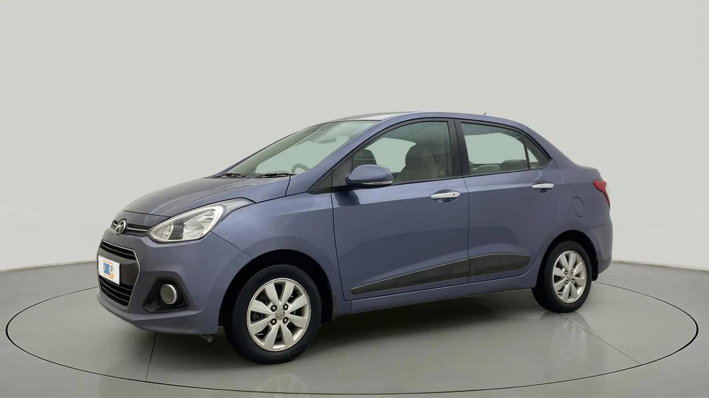2014 Hyundai Xcent SX 1.2, Petrol, Manual, 37,561 km, Left Front Diagonal