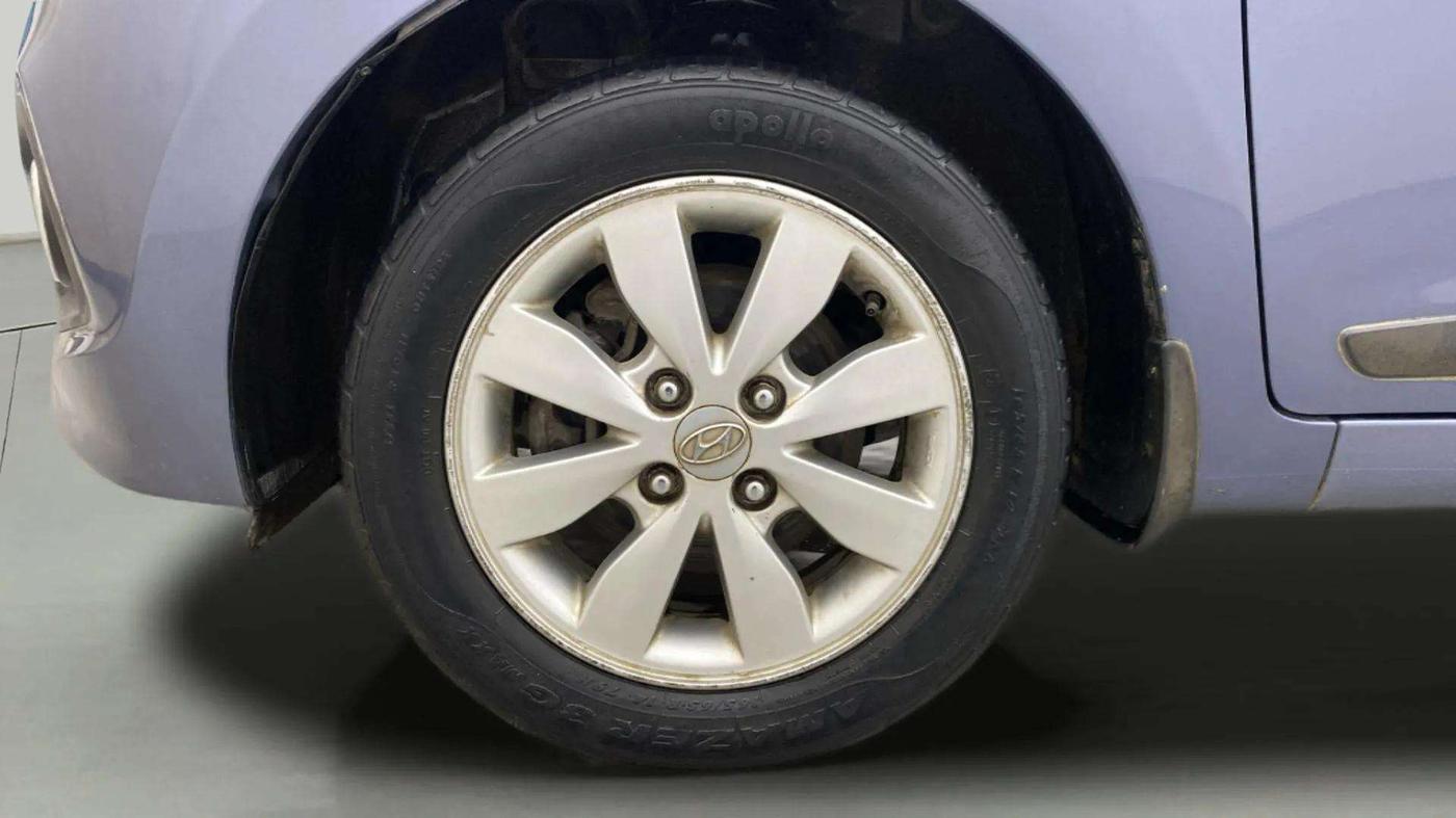 2014 Hyundai Xcent SX 1.2, Petrol, Manual, 37,561 km, Left Front Wheel