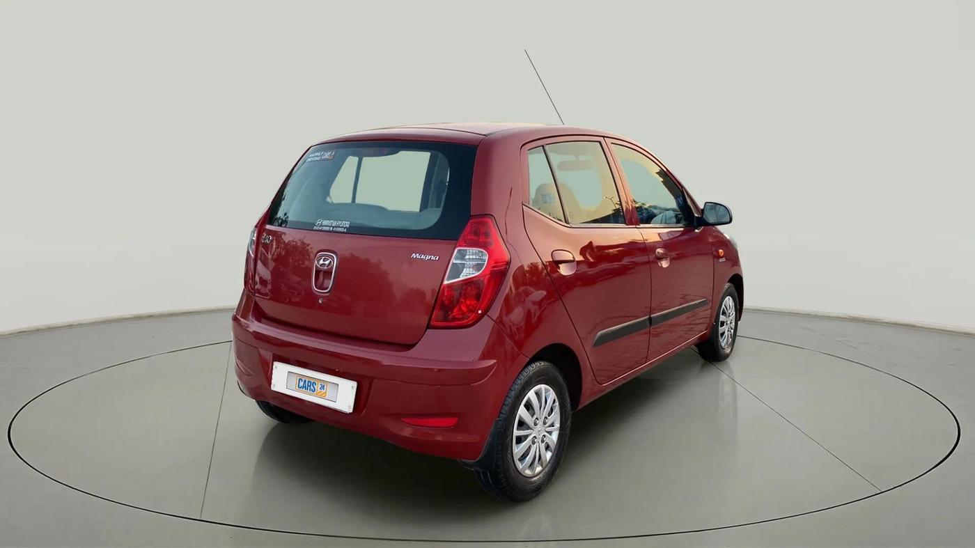 2013 Hyundai i10 MAGNA 1.1, Petrol, Manual, 49,978 km, Right Back Diagonal