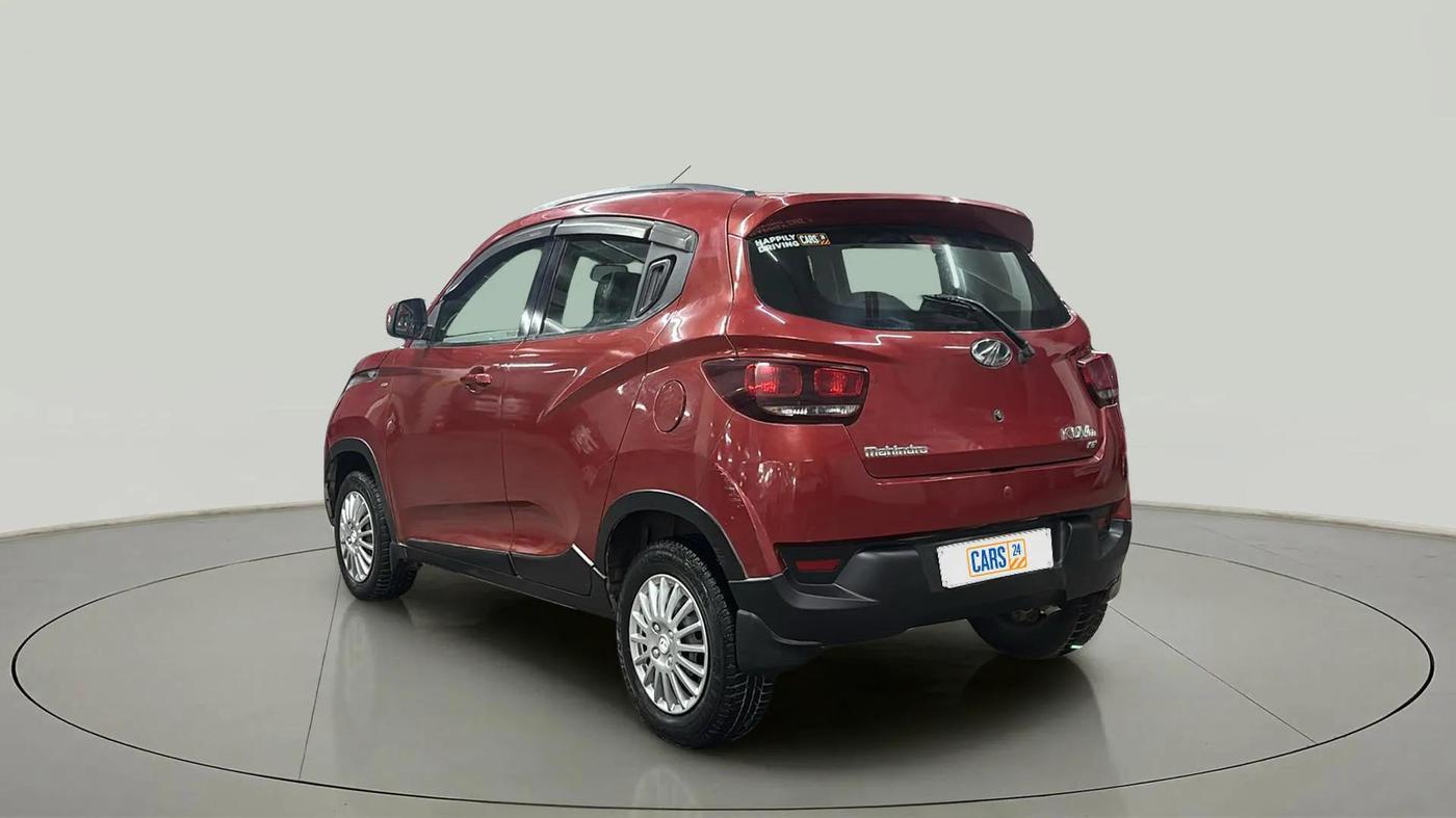 2016 Mahindra Kuv100 K6 PLUS 6 STR, Petrol, Manual, 46,427 km, Left Back Diagonal