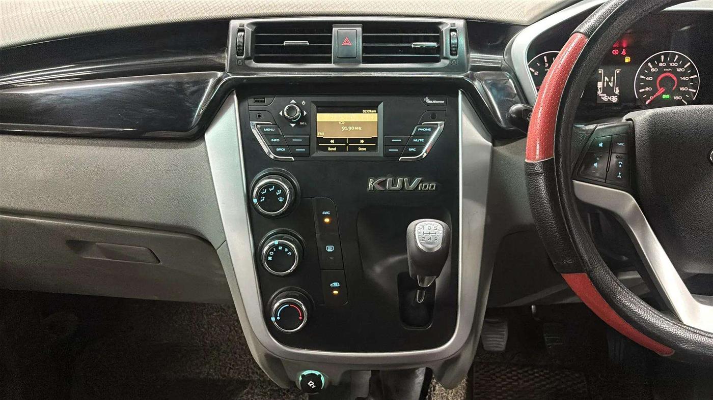 2016 Mahindra Kuv100 K6 PLUS 6 STR, Petrol, Manual, 46,427 km, Air Conditioner