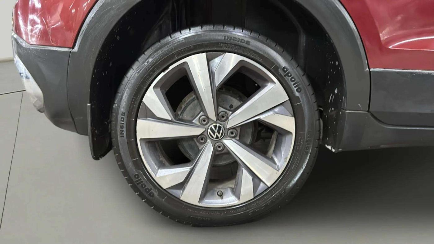2022 Volkswagen TAIGUN TOPLINE 1.0 TSI AT, Petrol, Automatic, 35,611 km, Right Rear Wheel