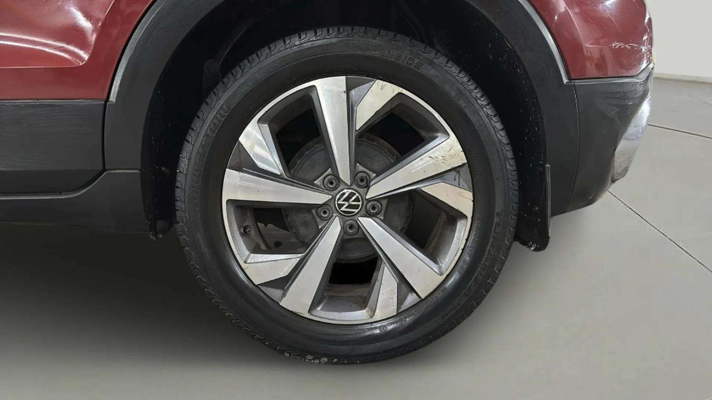 2022 Volkswagen TAIGUN TOPLINE 1.0 TSI AT, Petrol, Automatic, 35,611 km, Left Rear Wheel