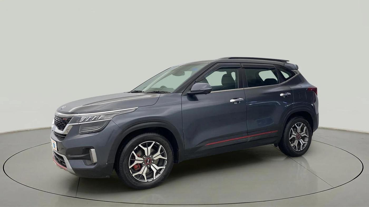 2020 KIA SELTOS GTX PLUS AT 1.5 DIESEL, Diesel, Automatic, 73,072 km, Left Front Diagonal