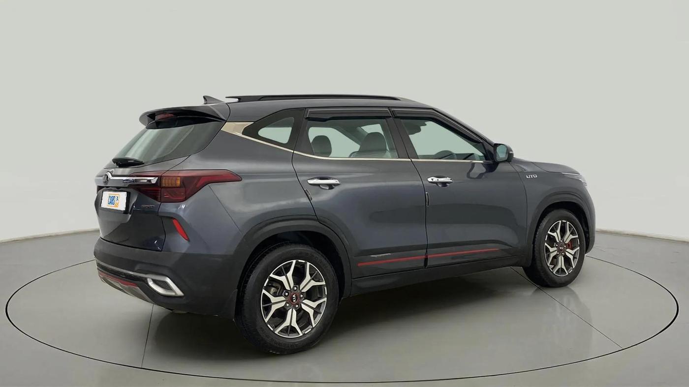 2020 KIA SELTOS GTX PLUS AT 1.5 DIESEL, Diesel, Automatic, 73,072 km, Right Back Diagonal